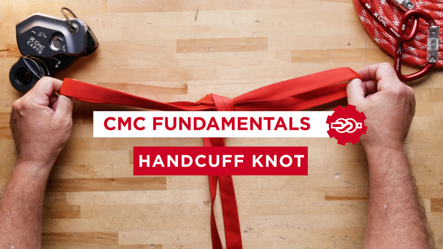 Handcuff With Rope Learn How to Tie a Hand Cuff Knot | CMC PRO