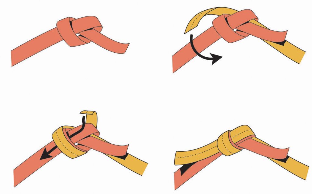 Learn How to Tie a Water Knot
