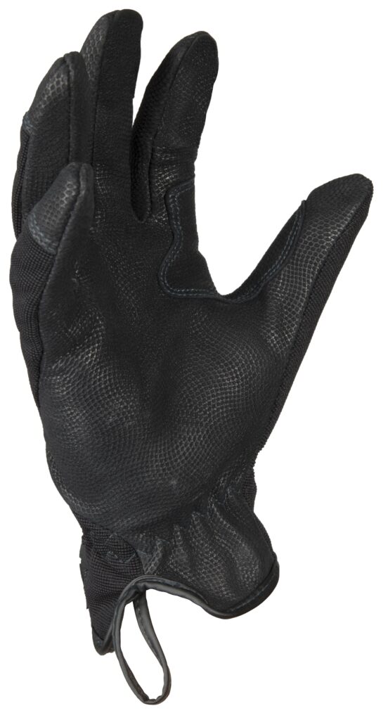 Black SWAT Fast Rope Leather Rescue Gloves
