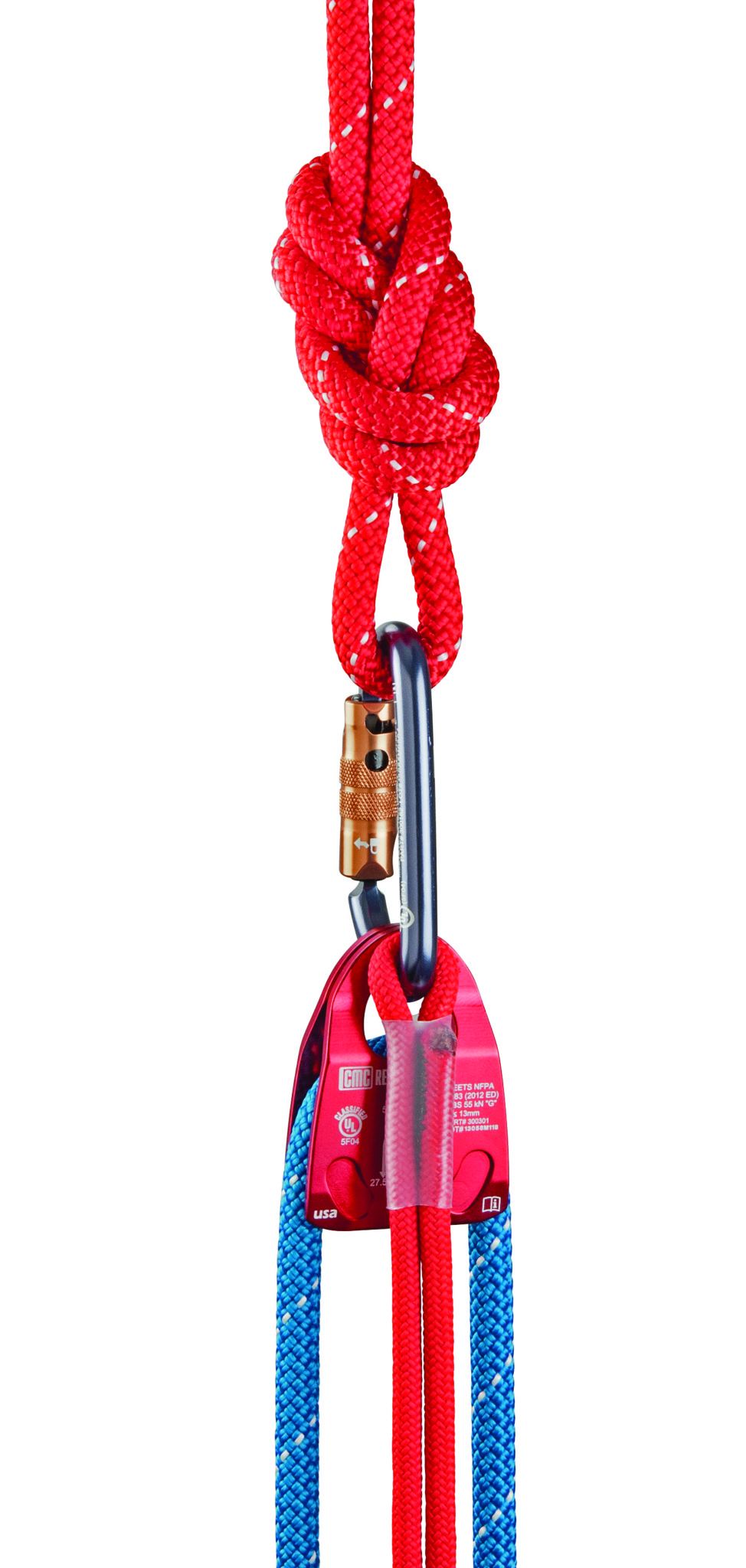 AZ Bound Loop Prusiks for cinching carabiners CMC PRO