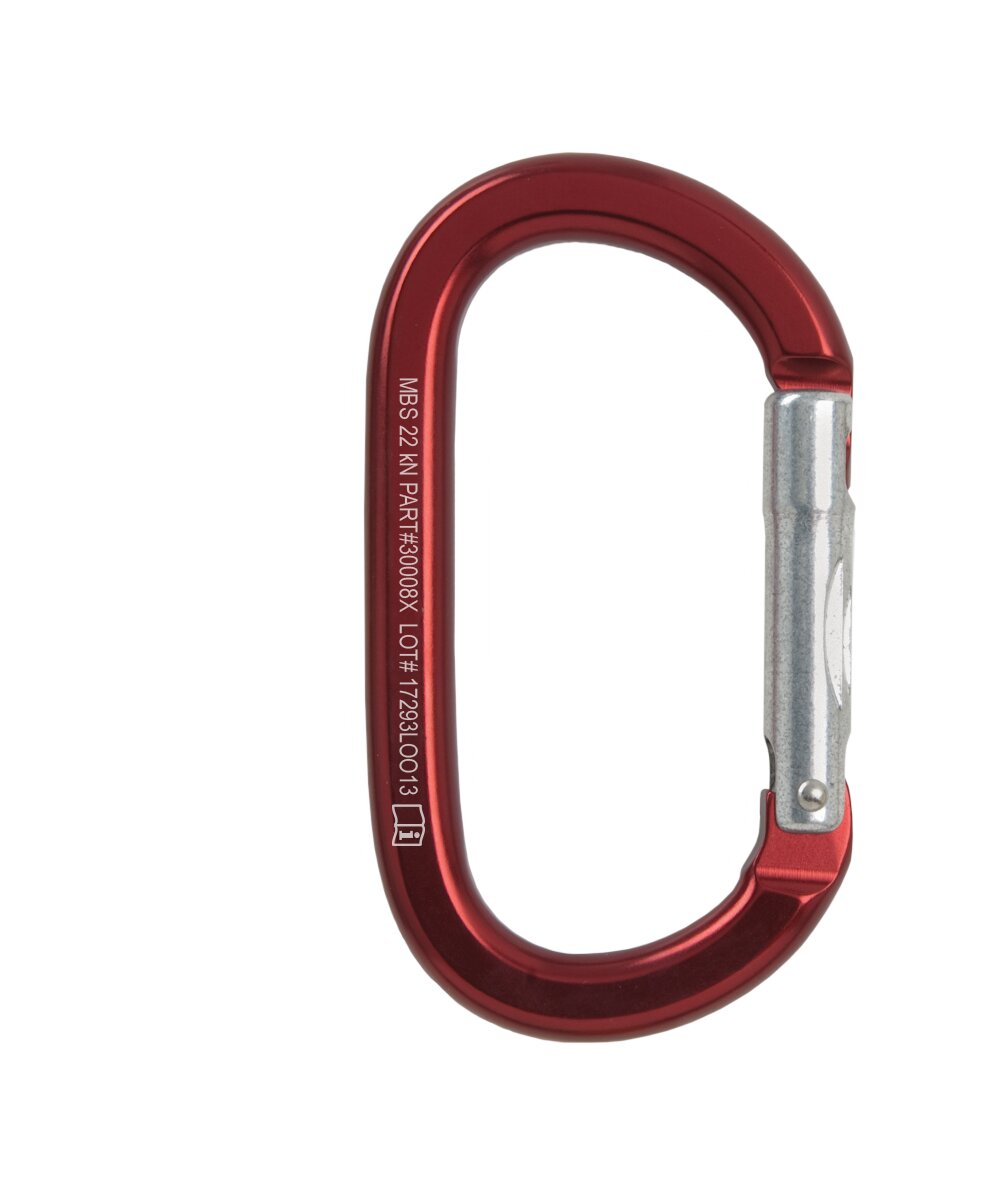 Aluminum Oval Carabiner Key Lock Non Locking CMC PRO