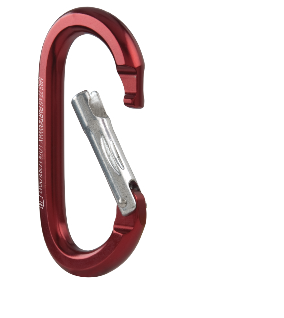Aluminum Oval Carabiner Key Lock Non Locking CMC PRO