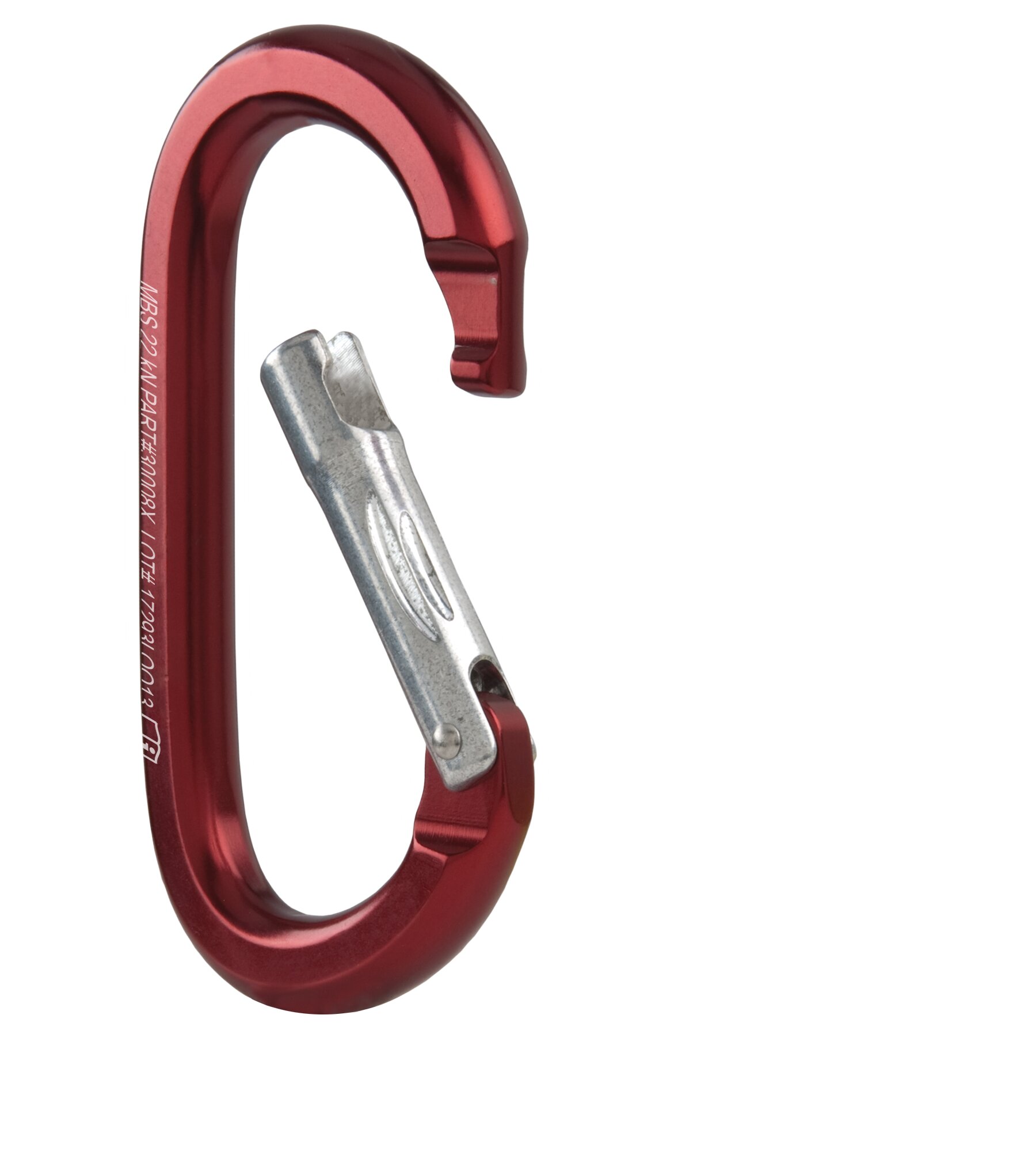 Aluminum Oval Carabiner Key Lock Non Locking CMC PRO