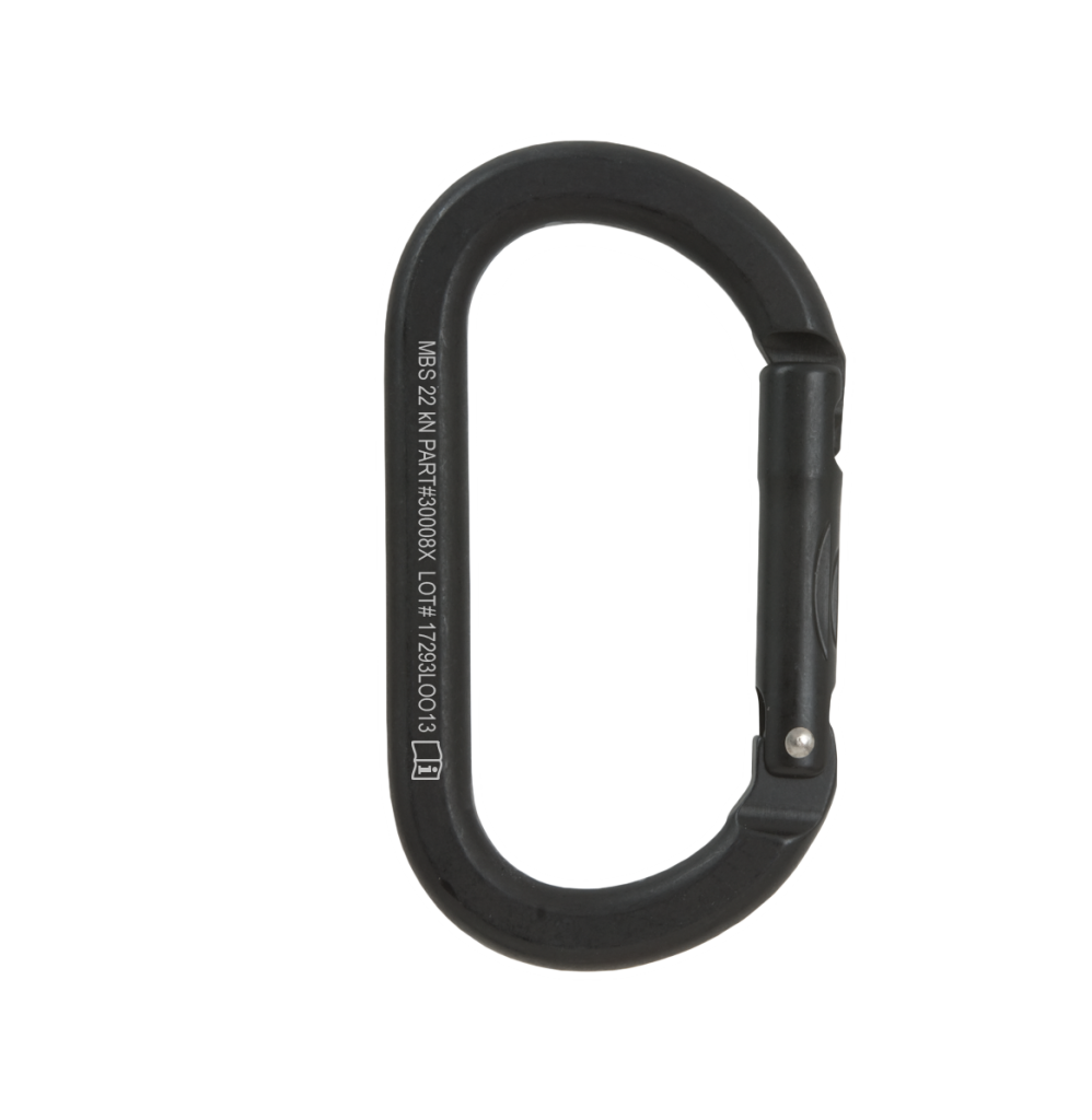 Aluminum Oval Carabiner Key Lock Non Locking CMC PRO