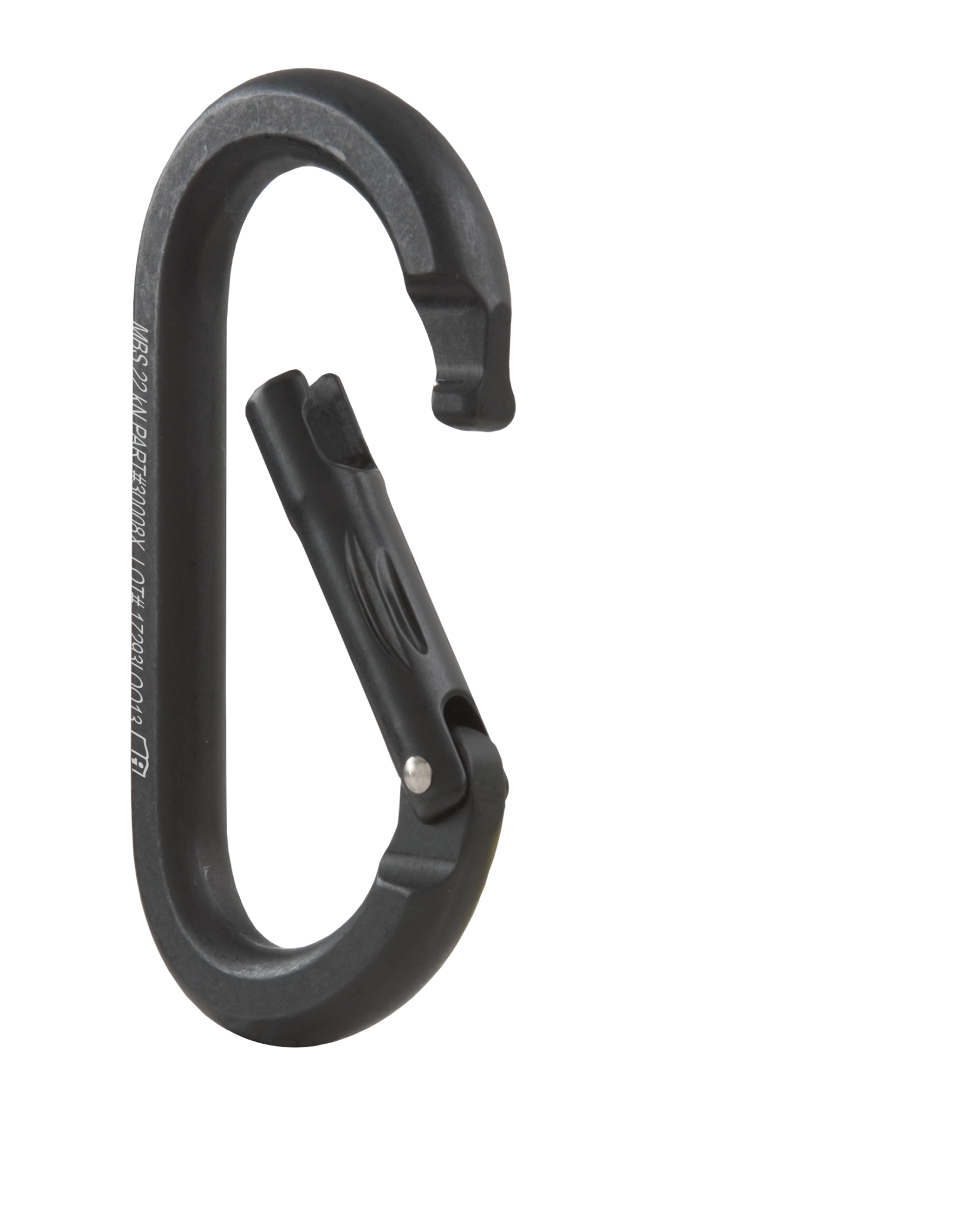 PMI SMC Oval Non Locking Aluminum Carabiner