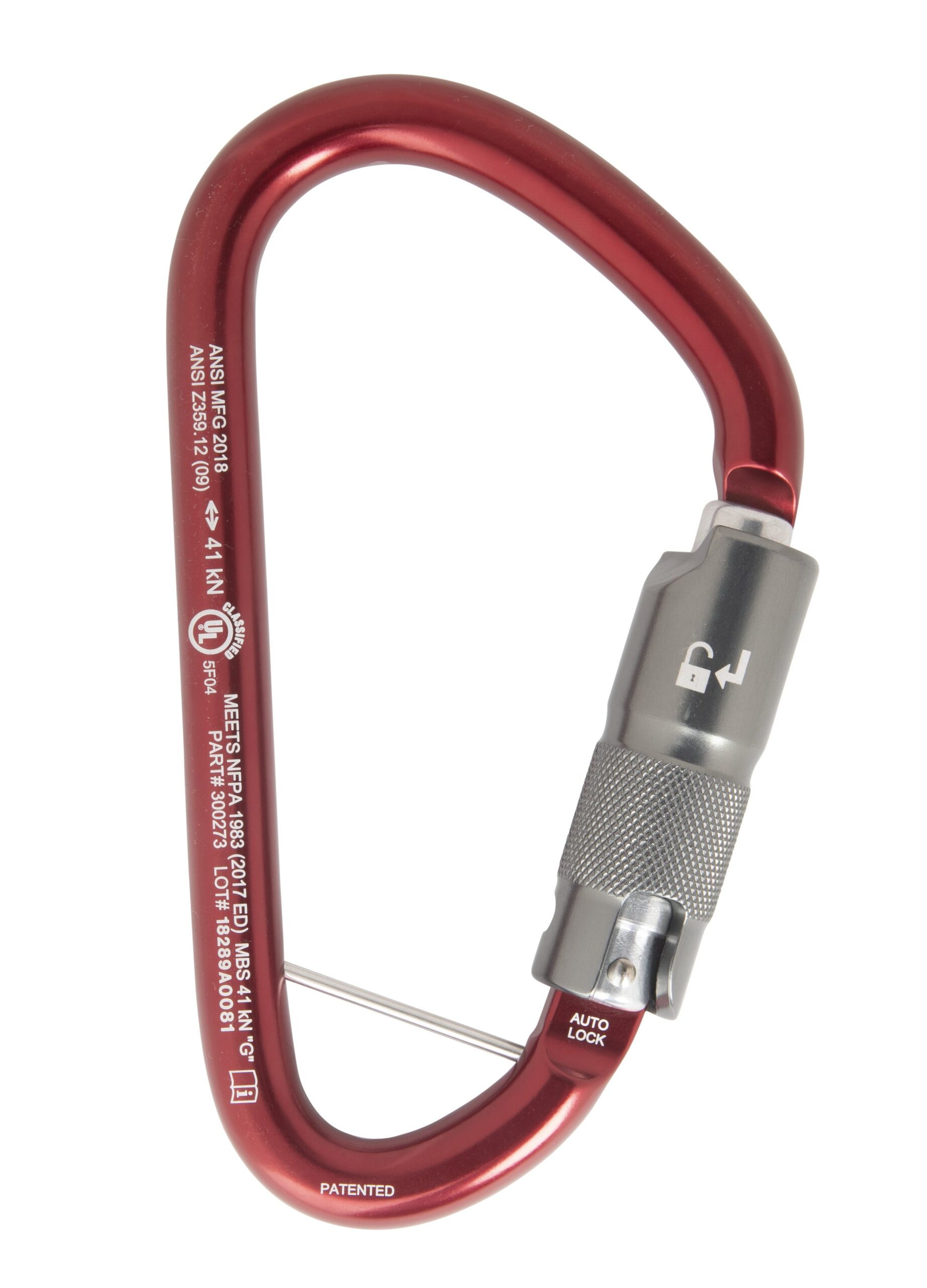 ProSeries® Aluminum KeyLock Carabiners, NFPA CMC PRO