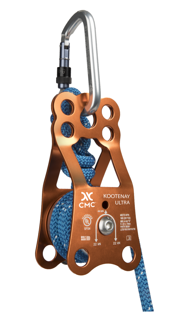 Kootenay Ultra Pulley for High Line Rope Rigging | CMC PRO