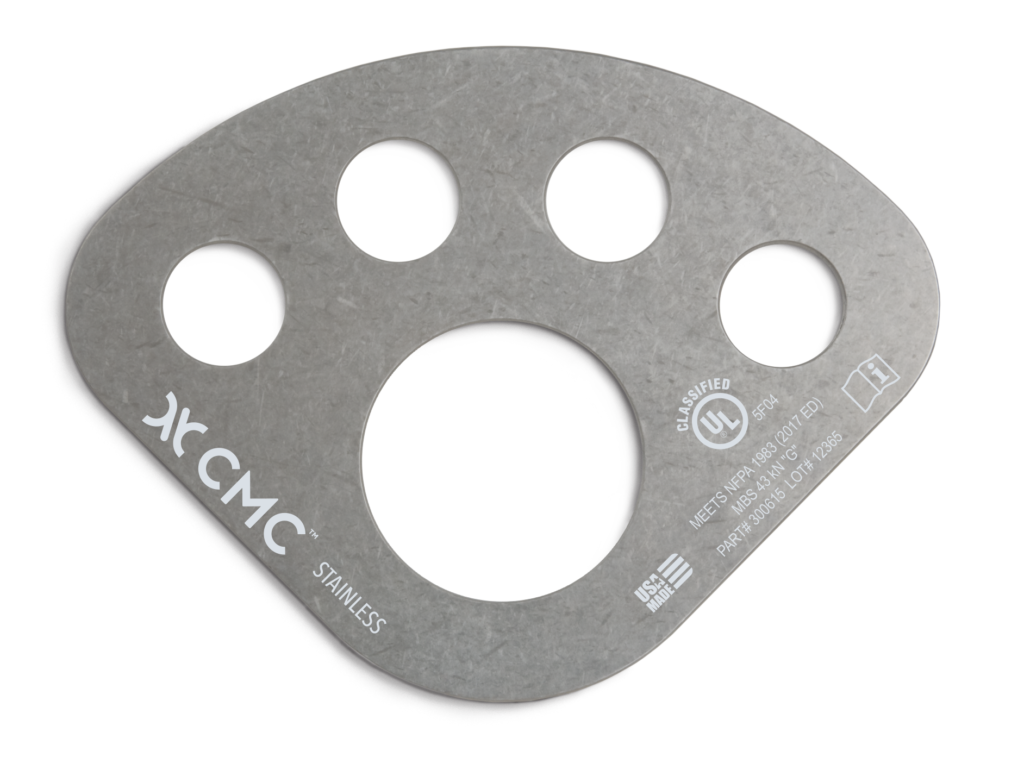 Anchor Plates for Rope Rigging Anchoring Systems CMC PRO