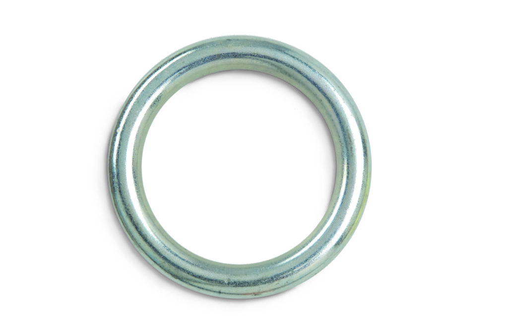 High Quality Non-Welded 32*4mm Thick Metal O-Rings In 5 Colors Finishes