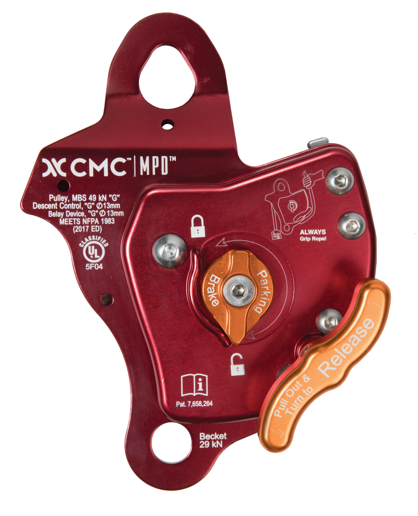 Mpd Rope Device MPD Multi Purpose Device - Descent Belay Pulley | CMC PRO