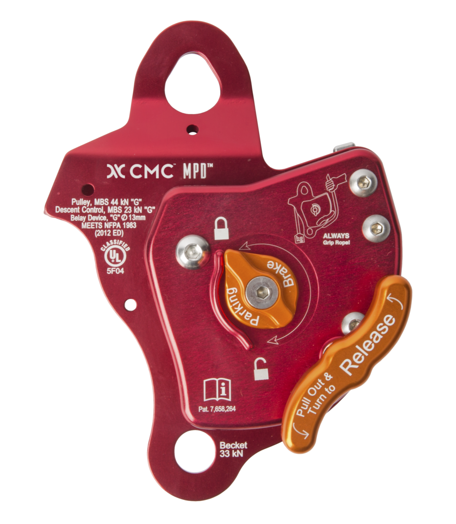 MPD Multi Purpose Device Descent Belay Pulley CMC PRO