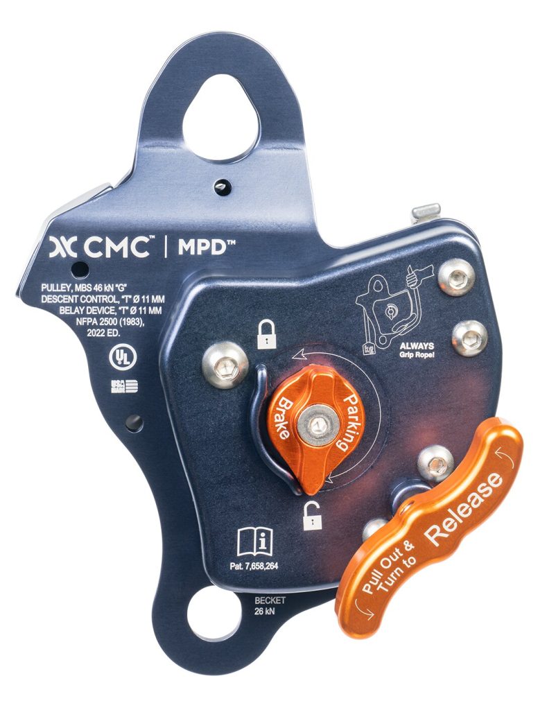 Mpd Rope Device MPD Multi Purpose Device - Descent Belay Pulley | CMC PRO