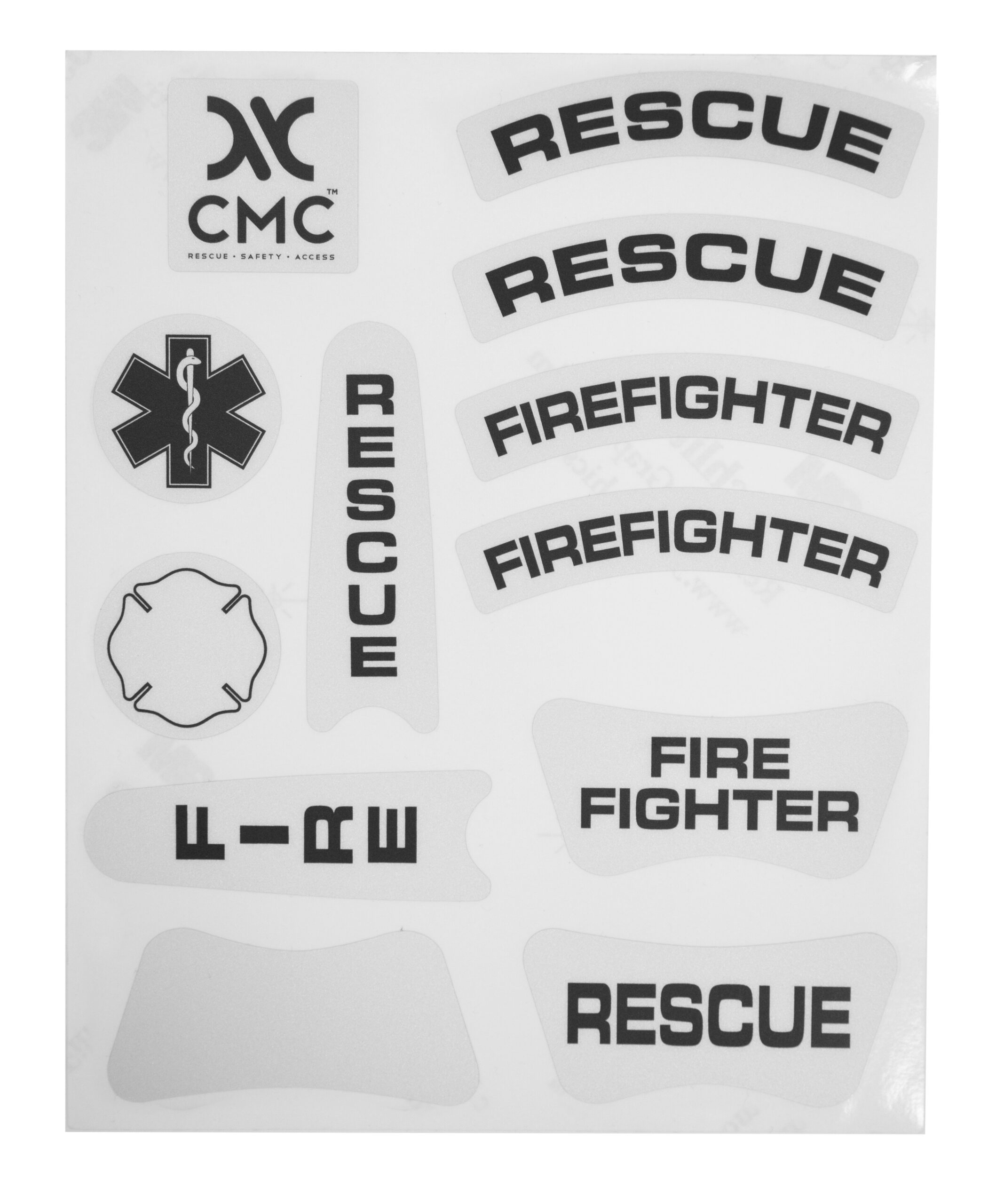 KASK Helmet Decal Set for SAR USAR Fire Rescue CMC PRO