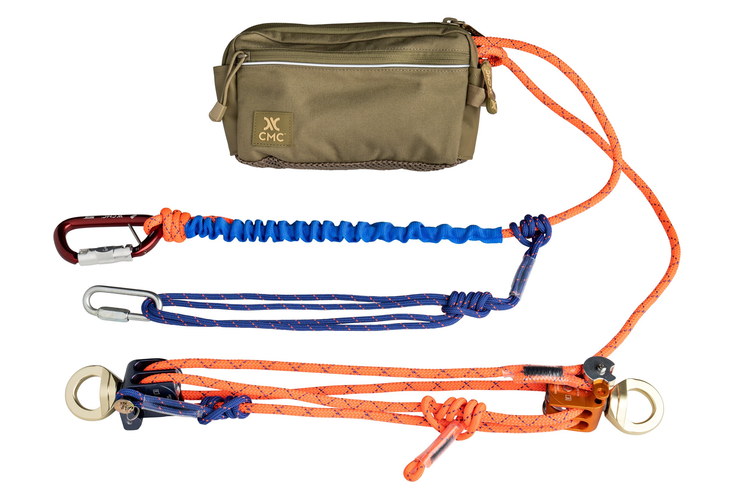 Aztec Kit Rope Rescue AZTEK ProSeries NFPA Omni Pulley Rigging System | CMC PRO