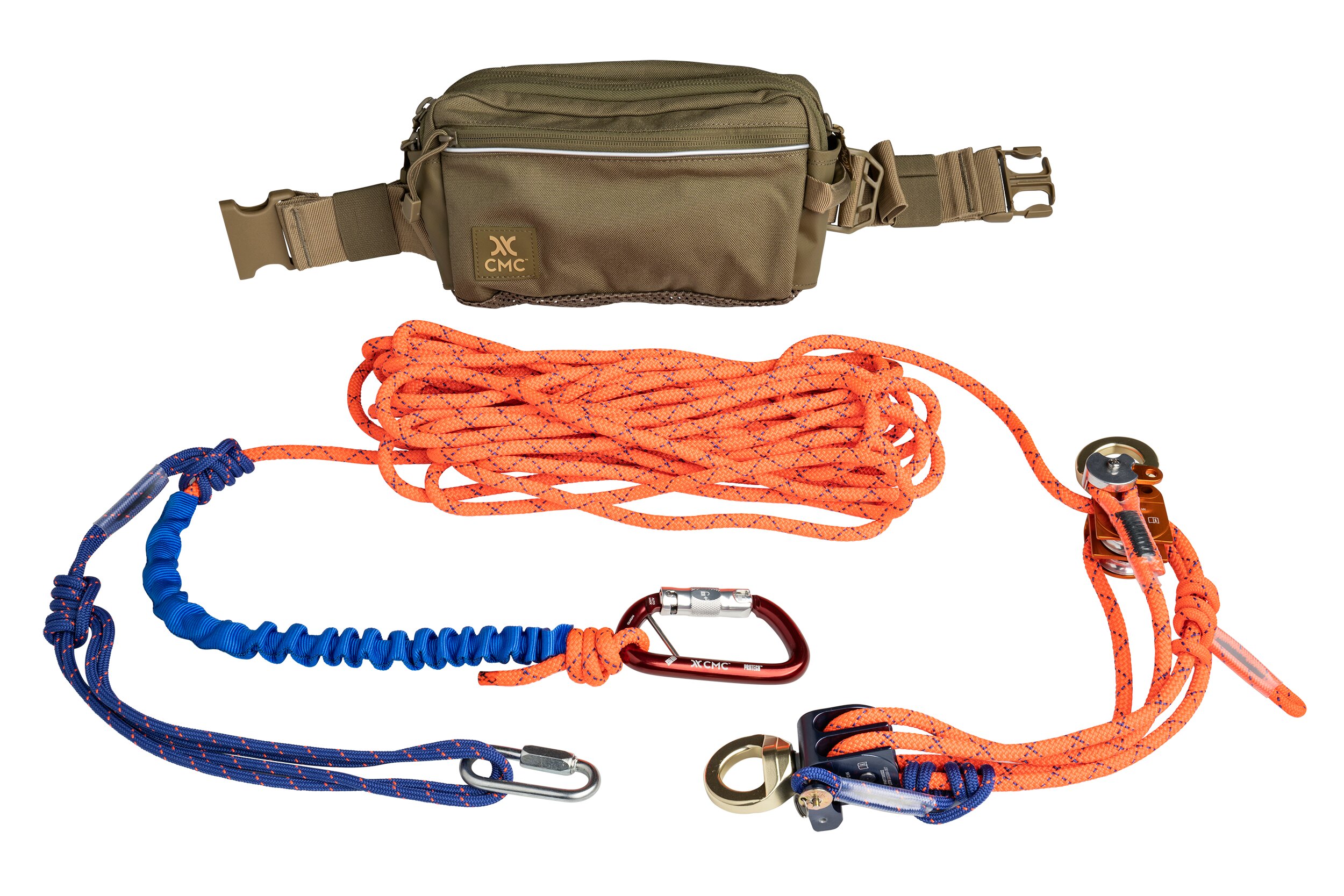 Aztec Kit Rope Rescue AZTEK ProSeries NFPA Omni Pulley Rigging System | CMC PRO