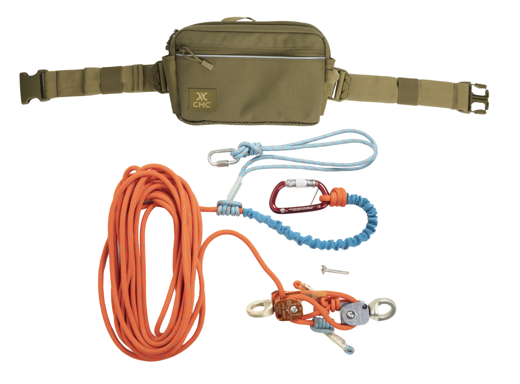 AZTEK ProSeries NFPA Omni Pulley Rigging System CMC PRO