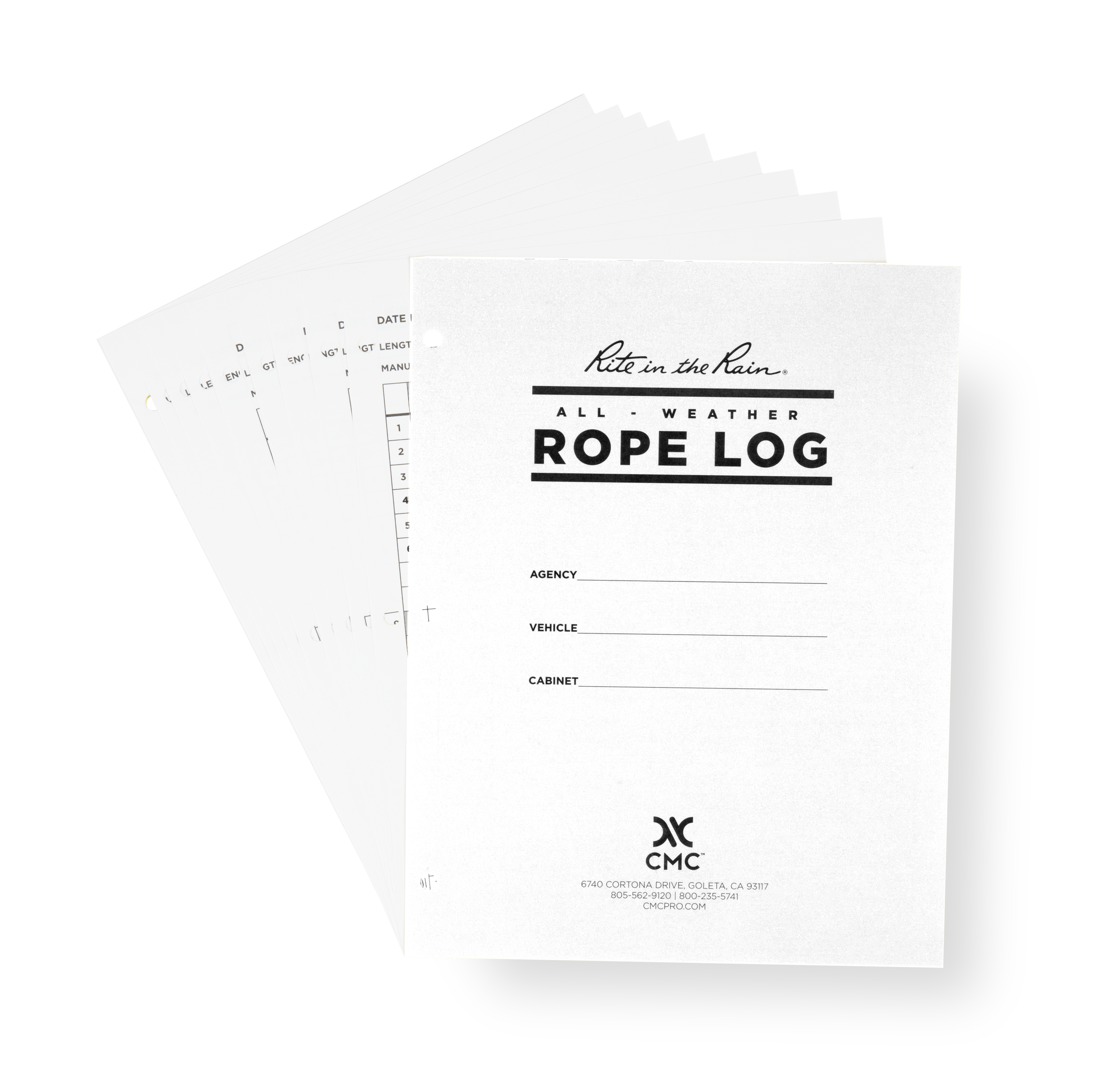 Rope Log | CMC PRO