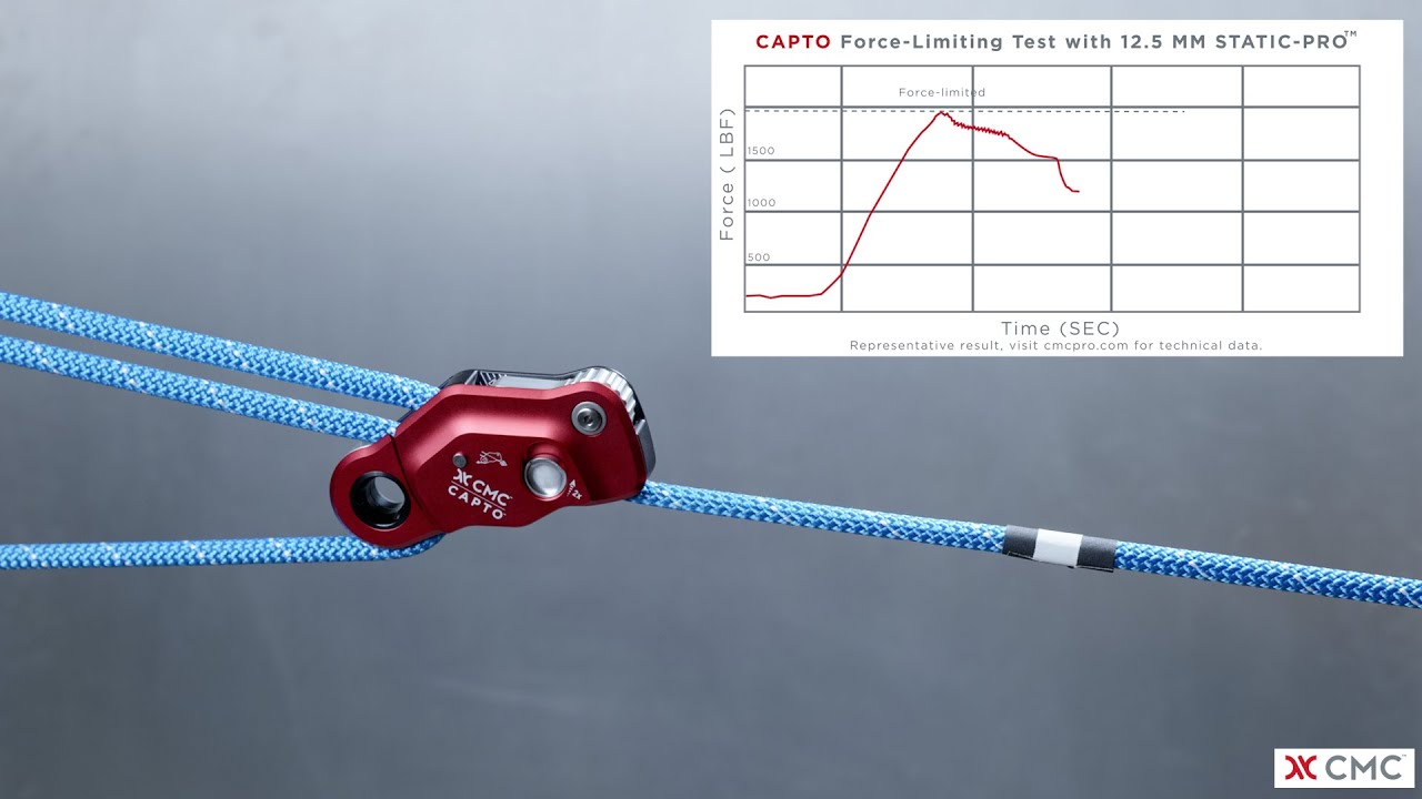 Capto Rope CAPTO™ Force-Limiting Test 13 mm (1/2 in) | CMC PRO