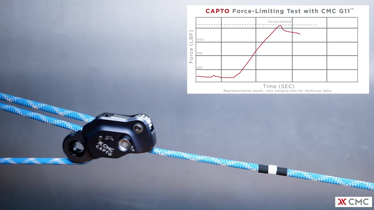 Capto Rope Device CAPTO™ Force-Limiting Test 11 mm (7/16 in) | CMC PRO
